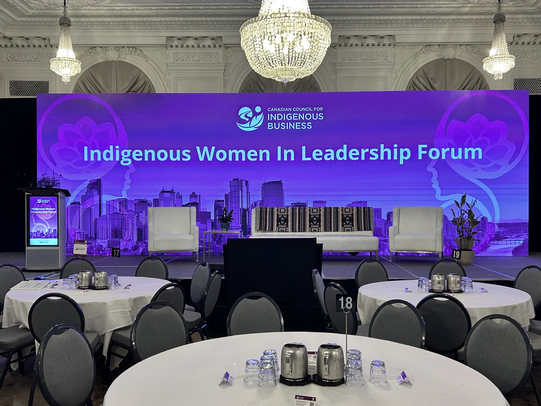 Indigenous Women in Leadership Forum mainstage production